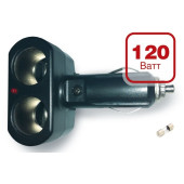 Разветвитель прикуривателя 2 гнезда AVS CS202 (двойник)