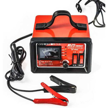 Зарядное устройство  для АКБ AVS BT-6025 до 10А, автомат + ручная регулировка, подходит для GEL, A