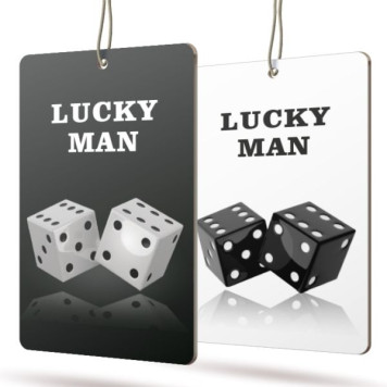 Ароматизатор бумажный Lucky man/Счастливчик AVS GS-037