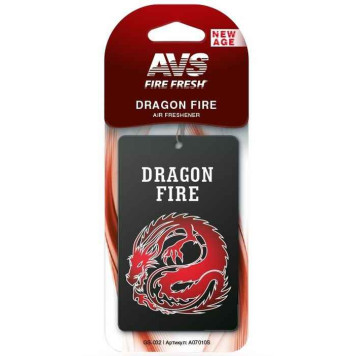Ароматизатор бумажный Dragon fire/Огненный Дракон AVS GS-037-1