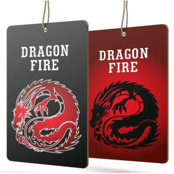 Ароматизатор бумажный Dragon fire/Огненный Дракон AVS GS-037