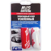 Клей эпоксидный 2-компонентный AVS AVK-129 (60г) высокопрочный