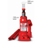 Домкрат гидравлический 2т AVS HJ-B2000 (высота 158-308мм)
