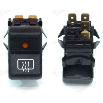 Выключатель обогрева заднего стекла ВАЗ 2105 <b>Автоарматура 26.3710-22.22</b>