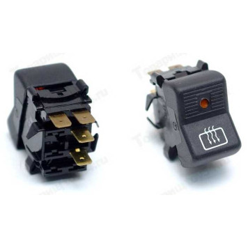 Выключатель обогрева заднего стекла ВАЗ 2107 <b>Автоарматура 26.3710-22.41</b>