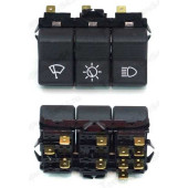 Выключатель 3-х клавишный ВАЗ 2101 <b>Автоарматура П134</b>