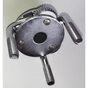 Съемник масляного фильтра "краб" АвтоДело 3/8", 65-110мм-1