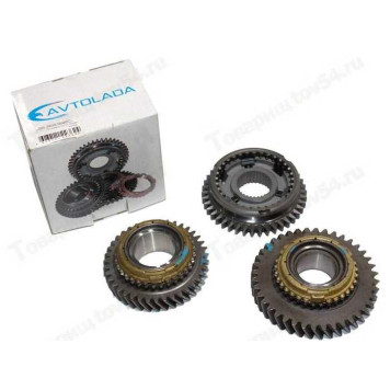 Шестерня КПП ВАЗ 2110 1ой и 2ой в сборе с синхронизатором <b>АВТОСТАНДАРТ 2110-1701270-88</b>