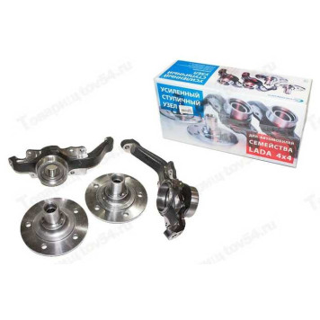 Кулак поворотный ВАЗ 2123 с 2-хрядн.подшипн. (усиленный) <b>AVTOSTANDART 2123-3001010-88</b>