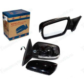 Зеркало наружное заднего вида ВАЗ 2170 Приора ЛЮКС электропривод с обогревом, поворотником бегущим (комплект 2шт) <b>АВТОТЕХПРОМ 21700-8201050/51</b>