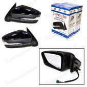 Зеркало заднего вида наружное ВАЗ 2191 Гранта электропривод, обогрев, поворотник (комплект 2шт) <b>АВТОТЕХПРОМ 2191-8201004/05 эк,об,пов</b>