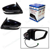 Зеркало заднего вида наружное ВАЗ 2191 Гранта электропривод, обогрев, поворотник бегущий/ (комплект 2шт) <b>АВТОТЕХПРОМ 2191-8201004/05 эк,об,пов бег</b>