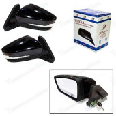 Зеркало заднего вида наружное ВАЗ 2191 Гранта механическое, поворотник (комплект 2шт) <b>АВТОТЕХПРОМ 2191-8201004/05 мех,пов</b>