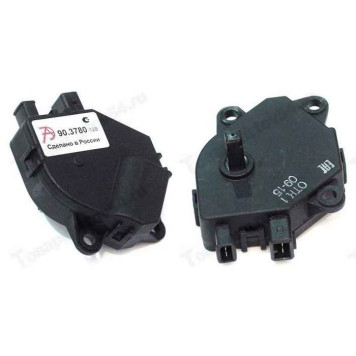 Мотор-редуктор отопителя (регулятор заслонки) ВАЗ 2110-12 нового образца <b> АВТОТРЕЙД 90.3780</b>