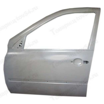 Дверь ВАЗ 1118, 2190 перед. лев. в сборе катафорез с отвер. под молдинг <b>АВТОВАЗ 1118-6100015-75</b>