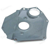 Крышка картера сцепления ВАЗ 2101-2107, 2121 (щиток к блоку цилиндров) пыльник КПП <b>АВТОВАЗ 2101-1601120</b>