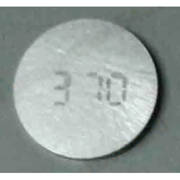 Шайба регулировки клапанов ВАЗ 2108 (пятак) 3,70 <b>АВТОВАЗ 2108-1007056-30</b>-1