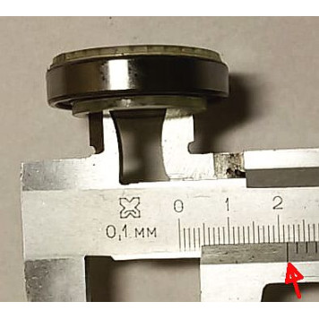 Подшипник рулевого вала ВАЗ 2108 в сборе (1000805) ВПЗ-23 (Вологда) <b>АВТОВАЗ 2108-3401120-03</b>-3