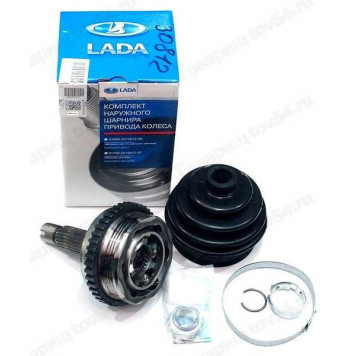 ШРУС наруж 2170, ВАЗ 1118, 2190 с АБС (рем/к-т) LADA в фирм уп. <b>АВТОВАЗ 2170-2215012-87</b>