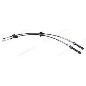 Трос переключения передач ВАЗ 21901 Гранта, Калина 2 МКПП (оригинал) в сборе <b>АВТОВАЗ 21901-1703113-22</b>