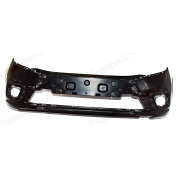 Бампер ВАЗ 2190 Гранта FL (с 2018г) передний под покраску с отверстиями под противотуманные фары <b>АВТОВАЗ 8450103785</b>