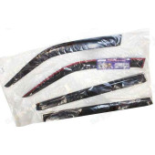 Ветровики (дефлекторы) для дверей ВАЗ 2111, 2171 Приора самоклеящиеся (компл.4шт) <b>AZARD ДЕФ00024</b>