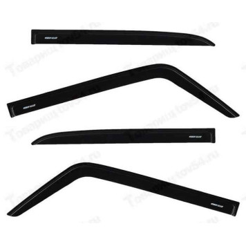 Ветровики (дефлекторы) для дверей ВАЗ 2105, 2107 VORON GLASS самоклеящиеся <b>AZARD ДЕФ00284</b>