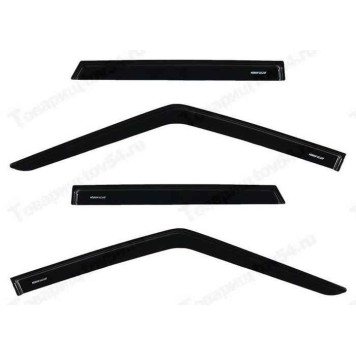 Ветровики (дефлекторы) для дверей ВАЗ 2109, 2115 VORON GLASS самоклеящиеся <b>AZARD ДЕФ00286</b>