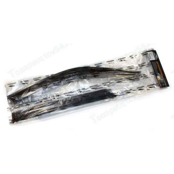 Ветровики (дефлекторы) для дверей ВАЗ 2110 VORON GLASS самоклеящиеся (компл.4шт) <b>AZARD ДЕФ00287</b>