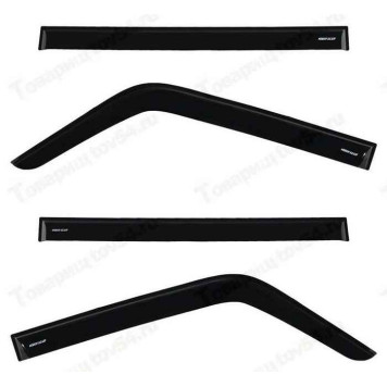 Ветровики (дефлекторы) для дверей ВАЗ 2131 Нива VORON GLASS самоклеящиеся <b>AZARD ДЕФ00293</b>