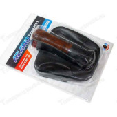 Ручка рычага КПП ВАЗ 2110 с чехлом и рамкой (искуств.кожа) дерево <b>AZARD КПП00018</b>