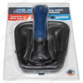 Ручка рычага КПП ВАЗ 2110 с чехлом и рамкой (искуств.кожа) синий <b>AZARD КПП00024</b>