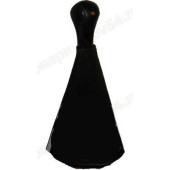 Ручка рычага КПП ВАЗ 2123 Шеви Нива с чехлом и рамкой большая (натуральная кожа) черный <b>AZARD КПП00121</b>