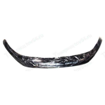 Спойлер на капот (мухобойка) ВАЗ 2191 Гранта (2018-н.в.) VORON GLASS особо прочный (ЕВРО крепеж) <b>AZARD MUKH0368</b>