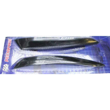 Накладки фар (реснички) ВАЗ 2170 Приора неокрашенные <b>AZARD РЕС00004</b>-1