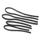 Уплотнитель порога ВАЗ 1118 Калина, 2190 Гранта, Datsun (4шт) <b>БАЛАКОВО (2 х 1118-6107028 + 2 х 1118-6107029)</b>