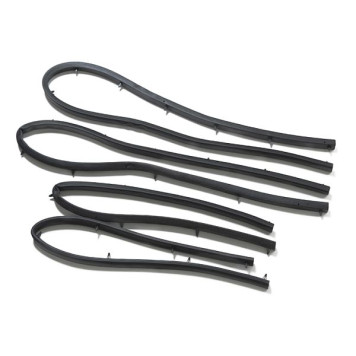 Уплотнитель порога ВАЗ 1118 Калина, 2190 Гранта, Datsun (4шт) <b>БАЛАКОВО (2 х 1118-6107028 + 2 х 1118-6107029)</b>