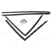 Уплотнитель порога ВАЗ 2123 Нива Шевроле (4шт) с клипсами <b>Балаково Запчасть 14338</b>