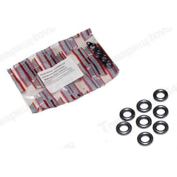 Кольцо форсунки инжектор уплотнительное ВАЗ,Газ (к-т=8шт) графит <b>Балаково 2111-1132188(из 8-ми)УСALT</b>