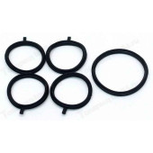 Ремкомплект ресивера прокладки ВАЗ 2112 (газового канала) н/о (5 шт) <b>БАЛАКОВО РКРЕСИВЕРА ЧЁРН. Н/О.УALT</b>