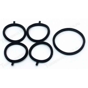 Ремкомплект ресивера прокладки ВАЗ 2112 (газового канала) н/о (5 шт) <b>БАЛАКОВО РКРЕСИВЕРА ЧЁРН. Н/О.УALT</b>