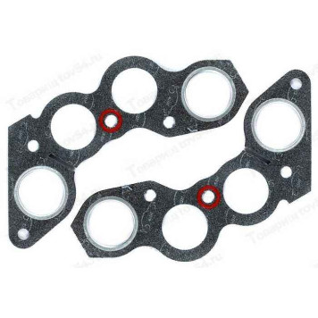 Прокладка коллектора ВАЗ 2101 с кольцами и герметиком (2шт) <b>БЦМ 2101-1008081</b>