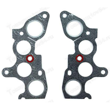 Прокладка коллектора ВАЗ 21083 с кольцами и герметиком (2шт) <b>БЦМ 21083-1008081</b>