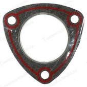 Прокладка приемной трубы ВАЗ 2110, 1118, 2170 дв.1,6 треугольная (герметик) <b>БЦМ 2110-1203021</b>