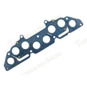 Прокладка коллектора ВАЗ 21114, 1118 дв.1.6 (8V) металл 2-х слойн. <b>БЦМ 21114-1008080</b>