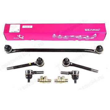 Трапеция рулевой тяги ВАЗ 2123 Нива Шевроле в сборе со скрутками <b>БЕЛМАГ BM.0095</b> (2123-3414000: 2123-3414010 + 2123-3414052 + 2123-3414053-10)