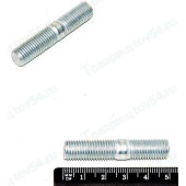 Шпилька М10*30 ролика натяжителя ГРМ ВАЗ 2112 нового образца <b>БЕЛЗАН 13546531</b>