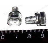 Болт М6*12 заднего тормозного цилиндра с пружинной шайбой <b>БелЗАН 13824111</b>