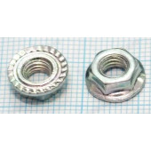 Гайка М5 облицовки радиатора с буртом <b>БелЗАН 13831801</b>