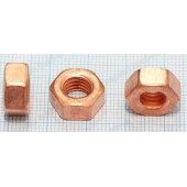 Гайка М8 приемной трубы омедненная н.о. без пояска <b>БелЗАН 21080-1203019-018 2</b>